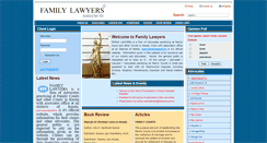 Desktop Screenshot of familylawyers.in