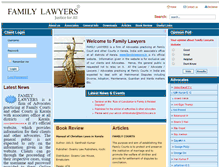 Tablet Screenshot of familylawyers.in